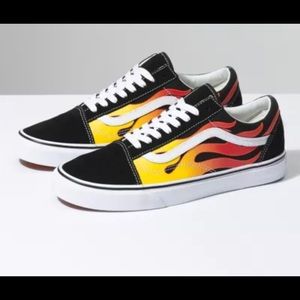 Gently used! Fire flam vans off the wall